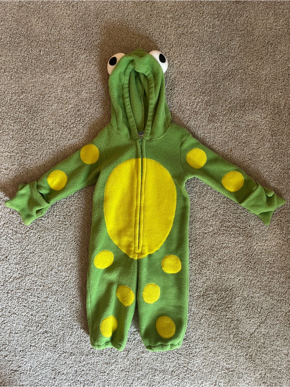 Old Navy Baby Frog Fleece Costume 18-24 Months